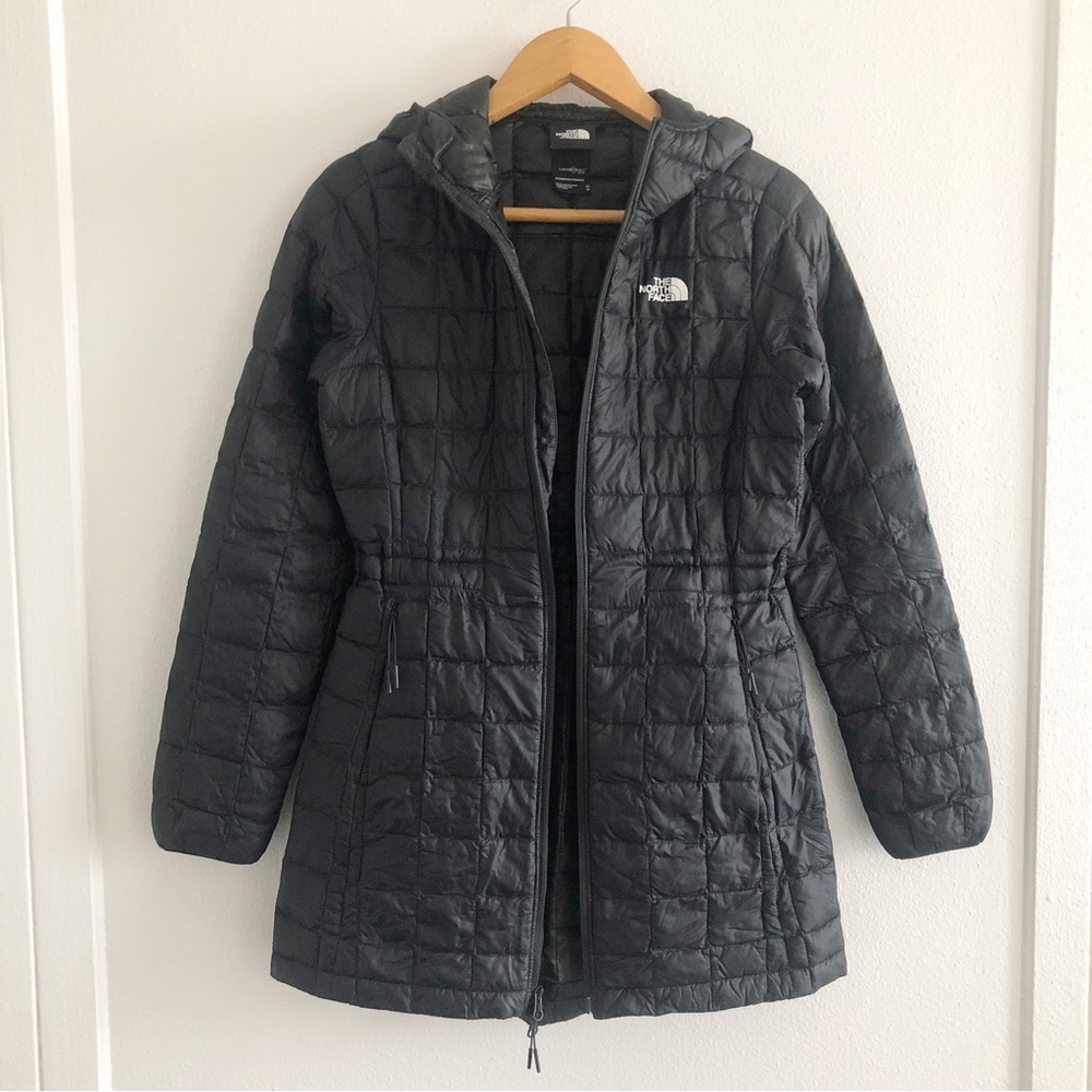 The North Face ThermoBall Eco Lightweight Parka - Black - Extra Small XS